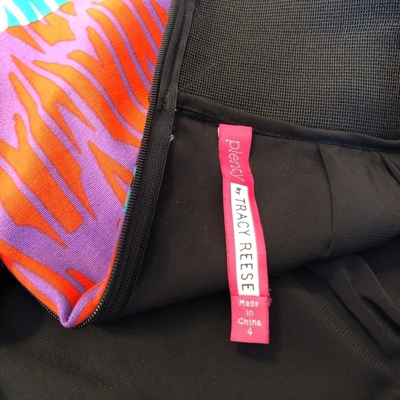 Plenty by Tracy Reese Montagne Geo Print Pencil Skirt - 4 - Picture 8 of 11